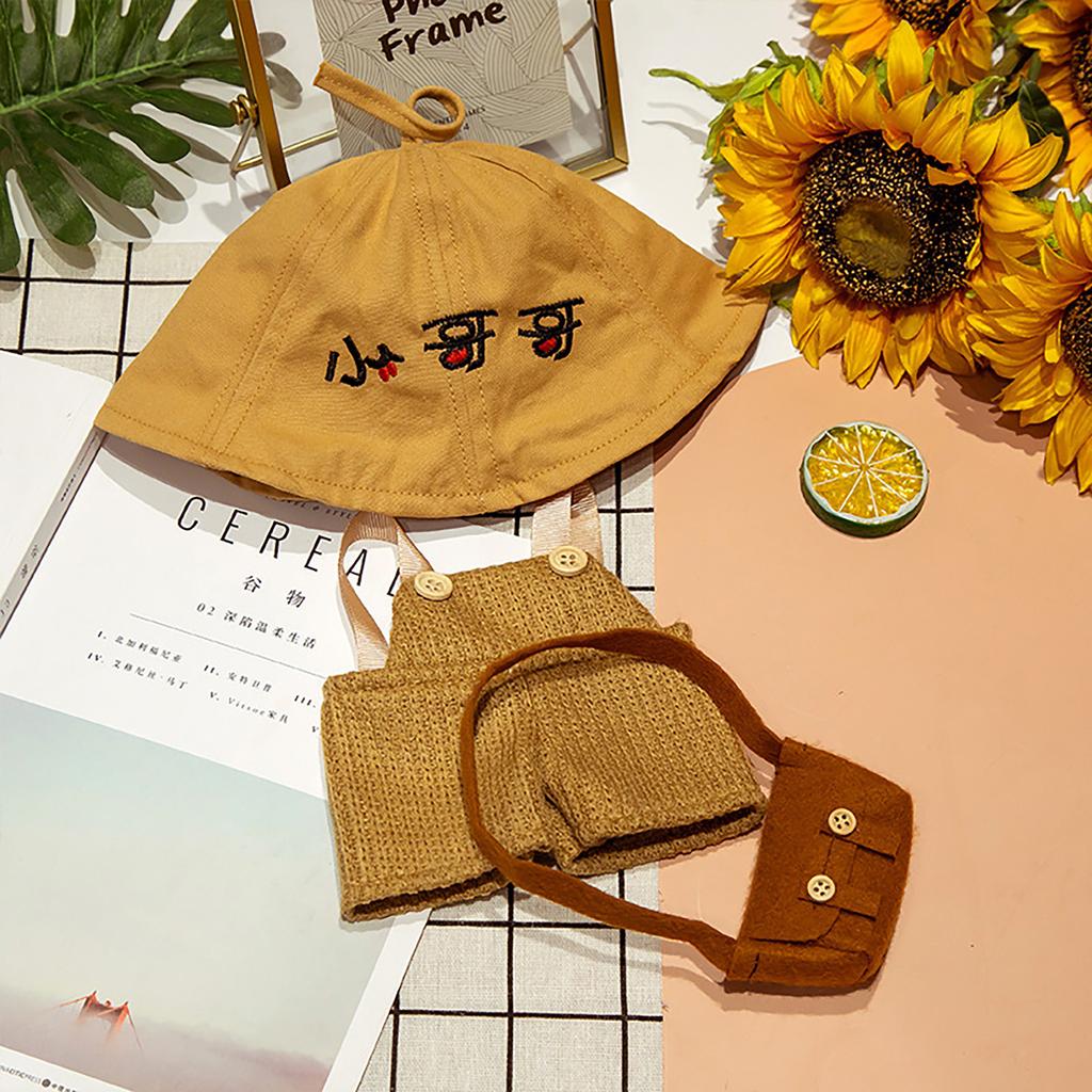 30 см аксессуары для кукол D-uck плюшевая кукольная одежда Кукольная одежда съемная одежда шляпа костюм аксессуары для плюшевых игрушек