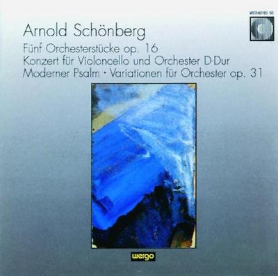 CD ГЕНРИХ ШИФФ, АРНОЛЬД ШЁНБЕРГ, - Арнольд Шёнберг: FUNF ORCHESTERSTU Германия Классика Б/У