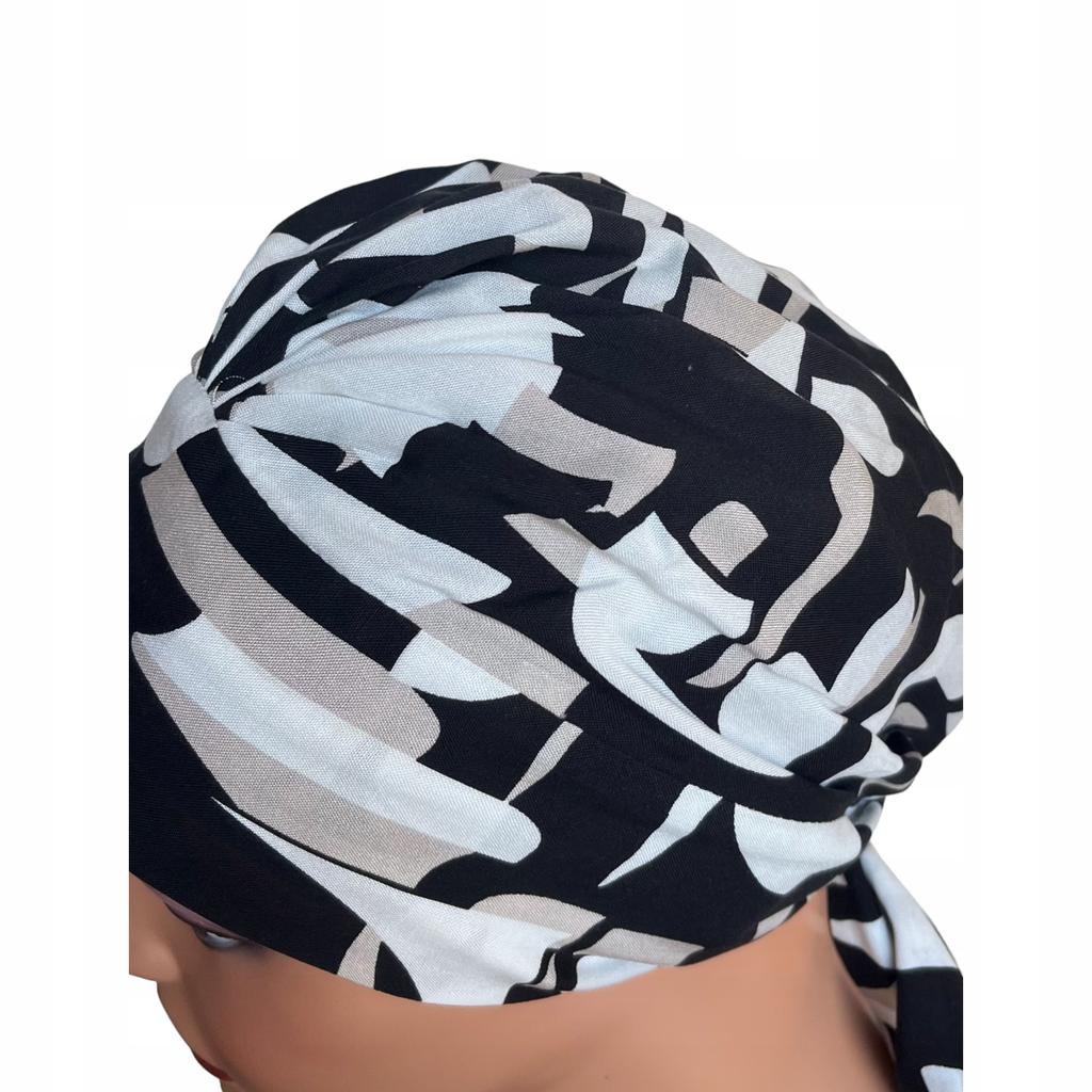 Chusta Damska Tess X-1 Z Wiskozy Turban Wiosenny Także Po Chemioterapii