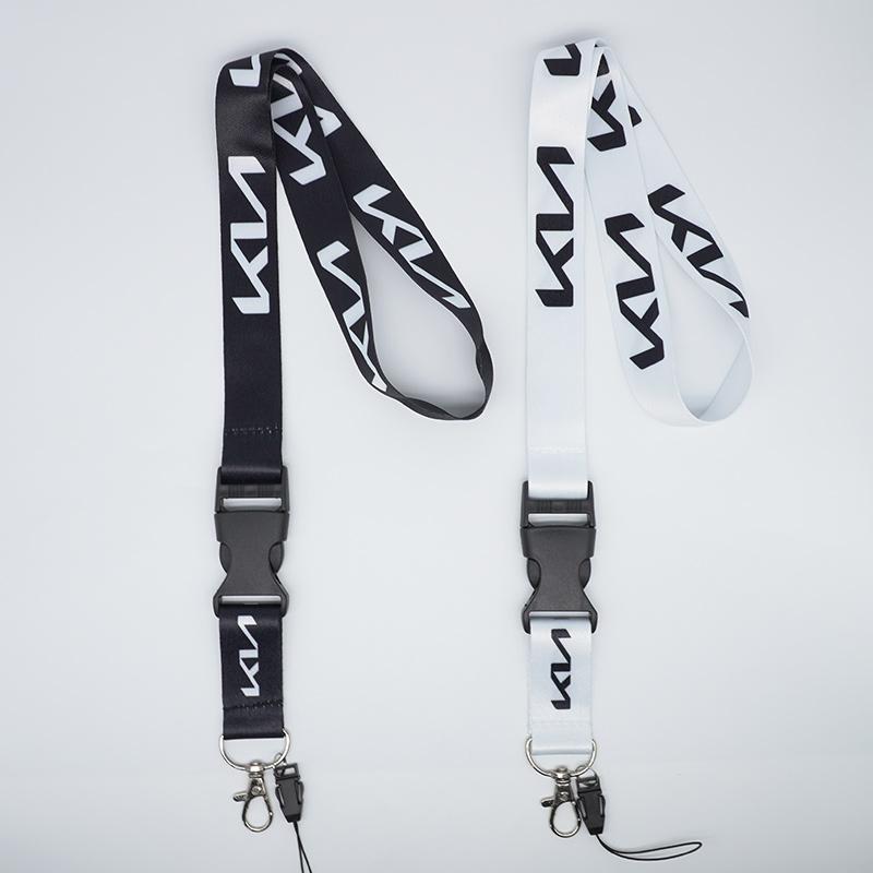 IBGI9 Nylon Printed Badge Lanyard Car Keychain for Kia Sportage Ceed Picanto Rio ProCeed Niro 5 3 4 K7 K5 K8 K3 Ray K9