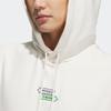 adidas X Seebin SS23 Графическая толстовка с вышитыми буквами Мужская толстовка с капюшоном Розовая Белая IA8165