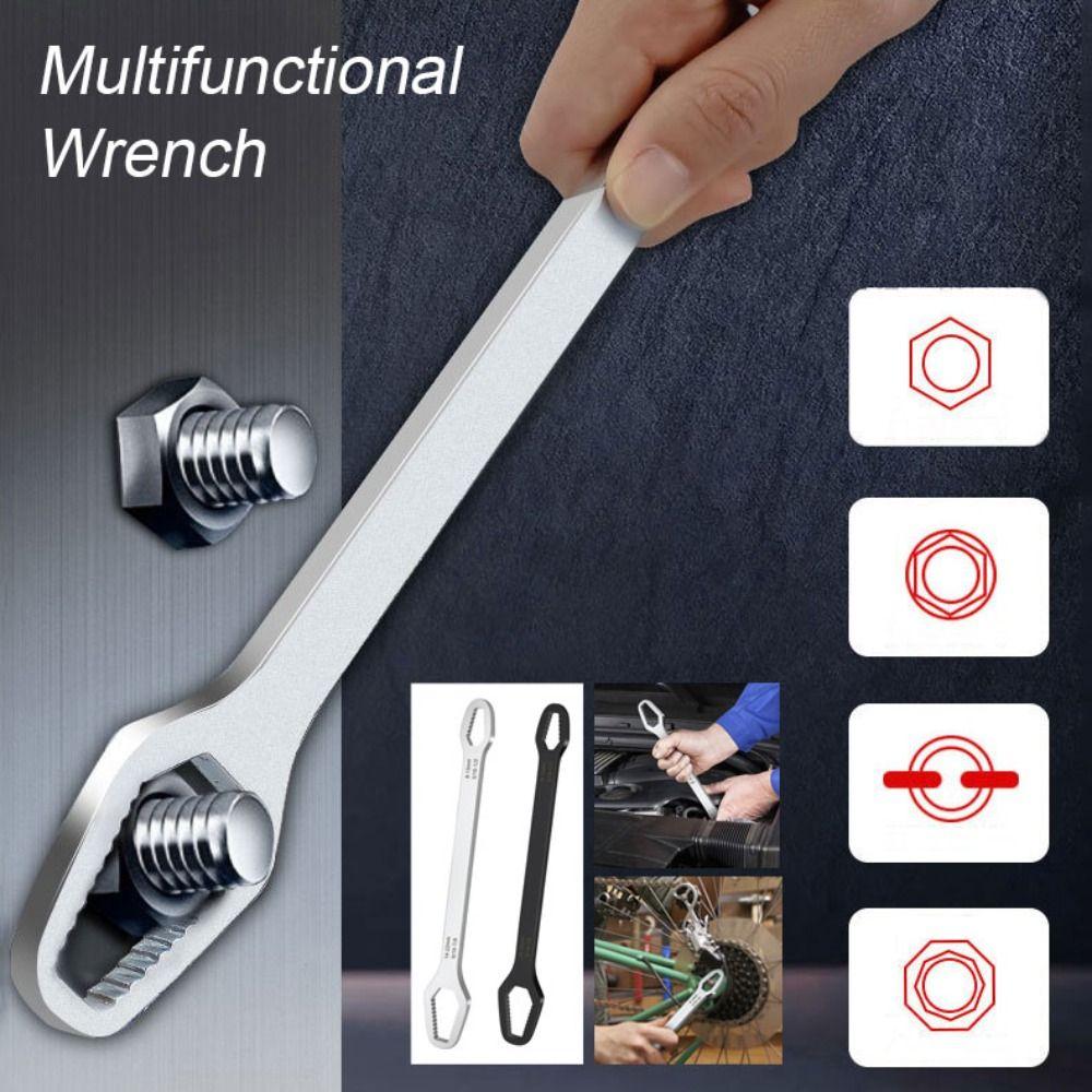 8-22mm Adjustable Bicycle Car Hand Tool Repair Tools Universal Wrenches Double-Head Wrench Spanner
