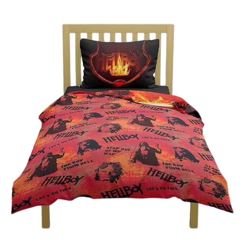 Hellboy Legendary AF Reversible Duvet Set