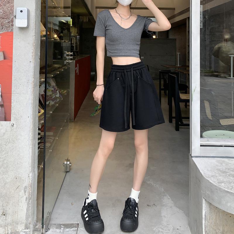 Летние новые универсальные шорты женские повседневные удобные повседневные брюки