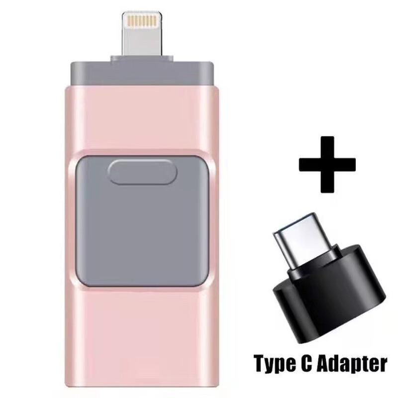 OLOEY Универсальный USB-накопитель 4-в-1 для мобильного телефона
