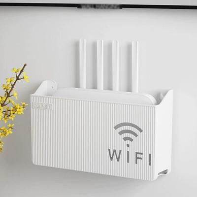 1 шт. Домашний роутер, коробка для хранения, беспроводной WIFI, ТВ-приставка, настенная полка для хранения, органайзер для сортировки и хранения для гостиной, спальни
