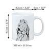 Bloodhound, St. Hubert Hound, Sleuth-hound - cup with a dog, personalized cup with a print, a classic gift for everyone from the Art-Dog brand