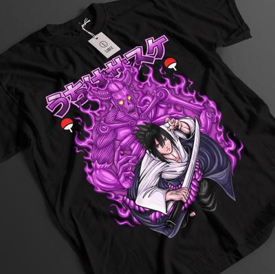 Naruto Shirt Sasuke Tshirt Itachi Uchiha TShirt Orochimaru Top Anime Unisex Tee