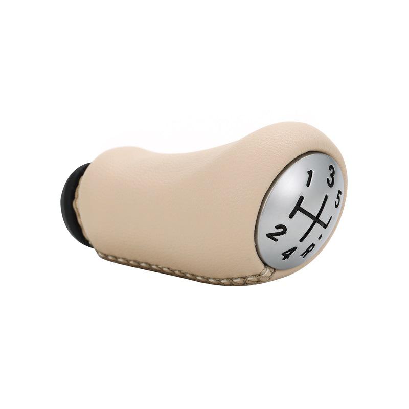 Beige Matte Gear Shift Knob for Renault Clio Manual Transmission