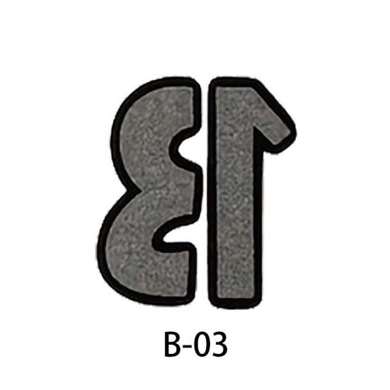 24Pcs Lucky Number 13 Temporary Tattoo Stickers Glittering Nightglow Hand Tattoos Idol Concert Rave Accessories for Fans Gift