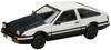 Toyota SPRINTER TRUENO Initial D Takumi Fujiwara VS Tomoyuki Tate 1/64 (AE86) /