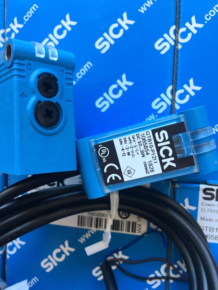 SICK Photoelectric Switch GTB10 Series: N1211/N1212, P1211, P4211/N4211