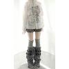 Набор одежды для BJD кукол 4/6 размера 30см 40см Мужские Женские Куклы Серый Синий Кавайная Толстовка Шорты Носки Гетры