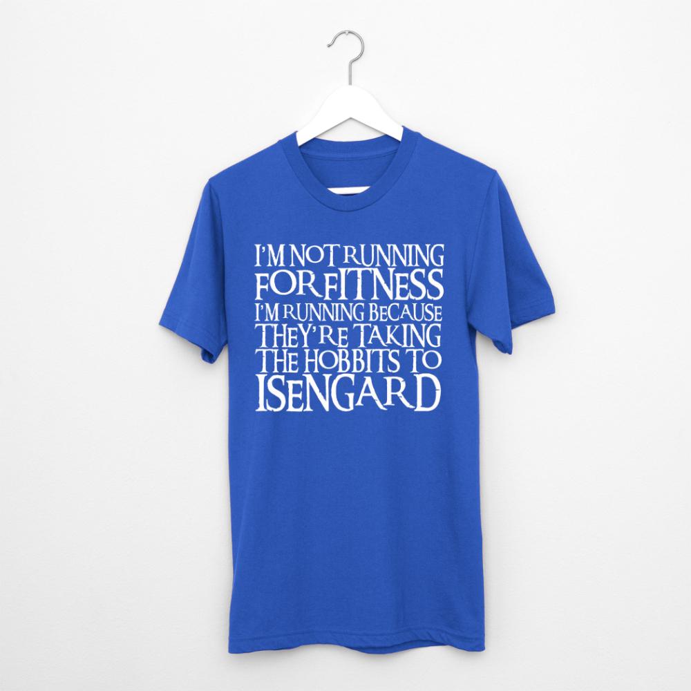 Hobbits To Isengard TShirt Middle Earth Jogging Top Tee Clothing Graphic Short Sleeve Shirt Unisex Unisex Women AllSeason