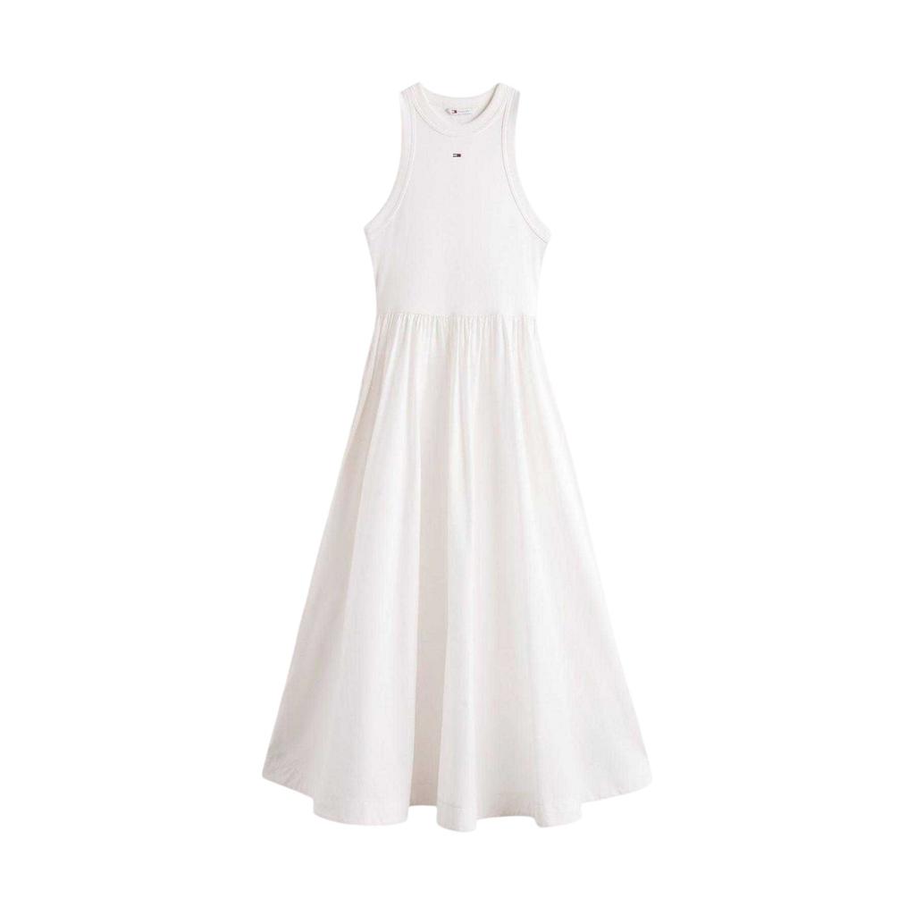 Tommy Jeans Womens/Ladies Cotton Blend Relaxed Fit Maxi Dress