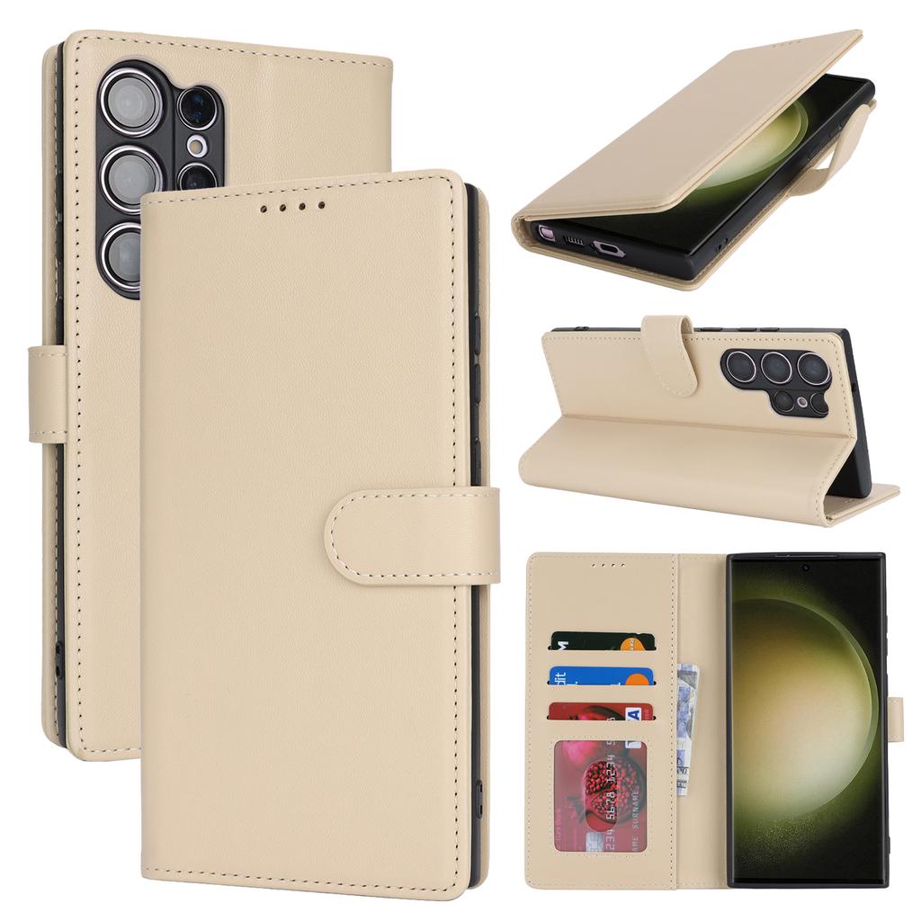 For Samsung Galaxy S23 Ultra Stand Case Shockproof Leather Wallet Phone Cover