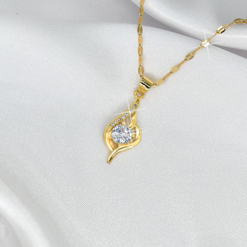 Ожерелье «Любовь с первого взгляда», женский дизайн, высокое качество, легкий роскошный темперамент