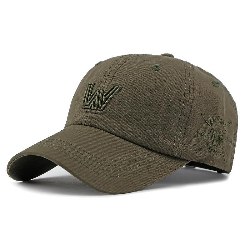 Hat Men's Embroidered Soft Top Cotton Baseball Cap
