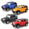 1:36 Wrangler Off-Road SUV Alloy Model Toy Car Cake Topper for Kids