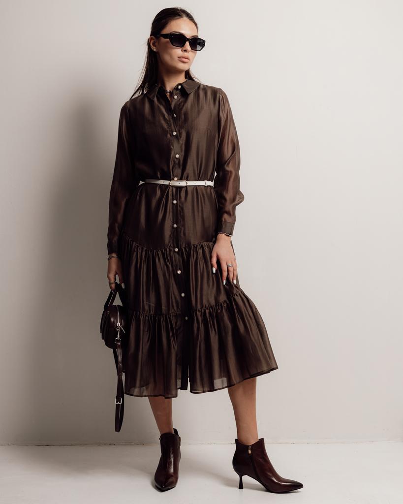 Платье Of White 5093 36 хаки