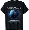Новый! Godsmack Освещая Небо Хлопковая Футболка Унисекс Концертная S до 5XL SG226 Футболка Унисекс