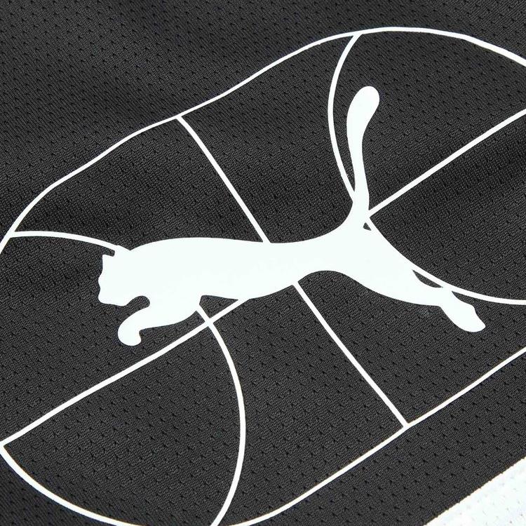 Puma КОРОТКИЕ БАСКЕТБОЛЬНЫЕ ШОРТЫ JUNIOR VARSITY Мужские Черные 01 633076-01