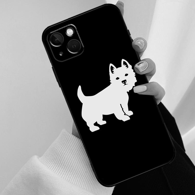 Чехол для телефона West Highland Terrier Westie для iPhone 17 Pro Max 16 15 11 13 12 14 Pro Max mini 15 16 Plus 16e 17 Air Cover