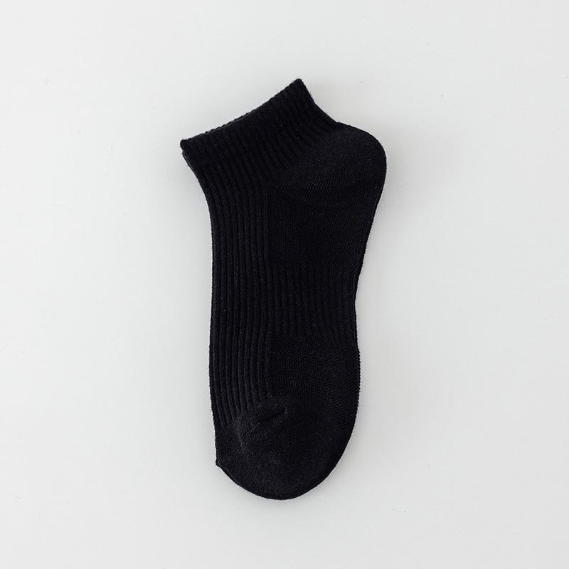 Мужские короткие носки, Весенне-летние короткие хлопковые носки, Модные мужские спортивные носки-лодочки с низким вырезом, Мужские дышащие, влагоотводящие, с низким верхом