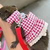 Bunny Harness Small Animal Walking Dress Strap Breathable Small Animal Clothes with Leading Rope for Training Outdoors Backyard