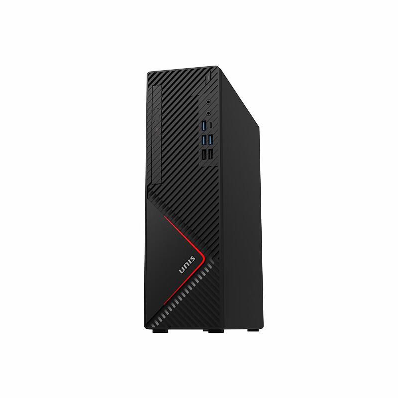 Бизнес-настольный ПК UNIS D3890 G2s с 23,8-дюймовым монитором (Китайская версия)