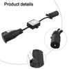 Hot Light Converter Trailer Light Converter US To European Vehicle Replacement 7-Way Accessory Connector Parts