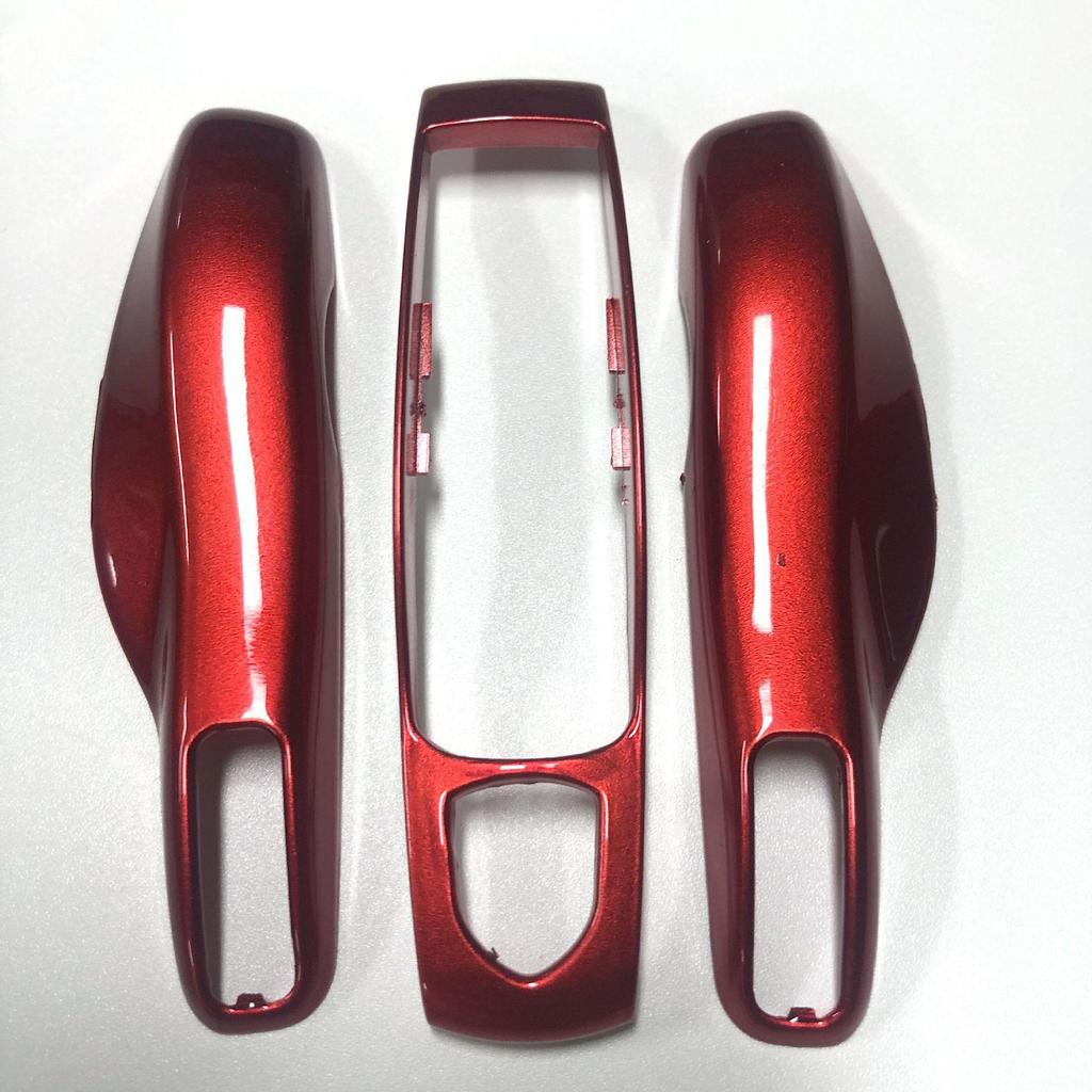 Подходящий комплект чехлов для ключей для моделей Porsche: Макан, Кайенна, 911, Панамера, 718 (3 куска)