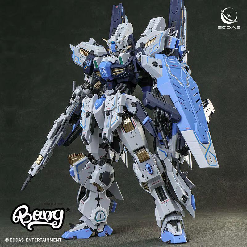 1/100 Eddas Technology Асгард Меха на шарнирах из сплава Сборная модель Фигурки для сборки Настольное украшение Кукла Головоломка для мальчика Игрушка Подарок