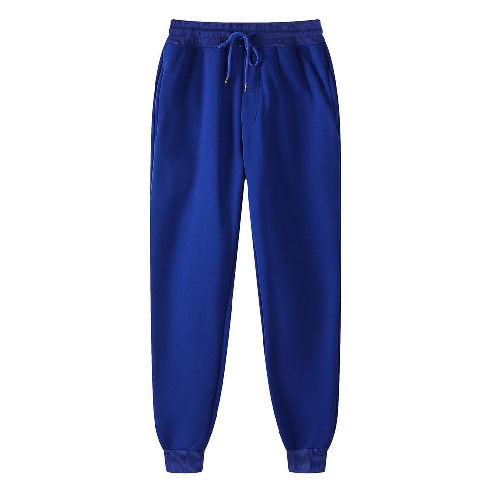 14 Colors Men's Casual Mid-Waist Solid Color Trousers: Youthful European/American Style Sweatpants