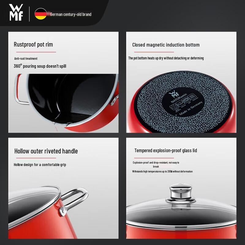 WMF German Imported 6-Piece Cookware Set