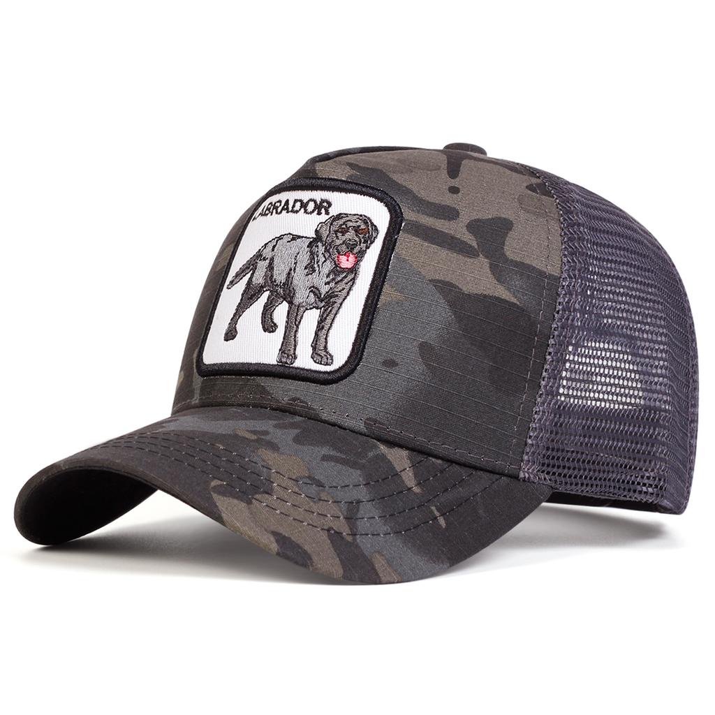 Мужская бейсболка с вышивкой в виде щенка ЛАБРАДОРА, женская дышащая бейсболка для гольфа, весенне-летняя, для путешествий на открытом воздухе, кепки для дальнобойщиков
