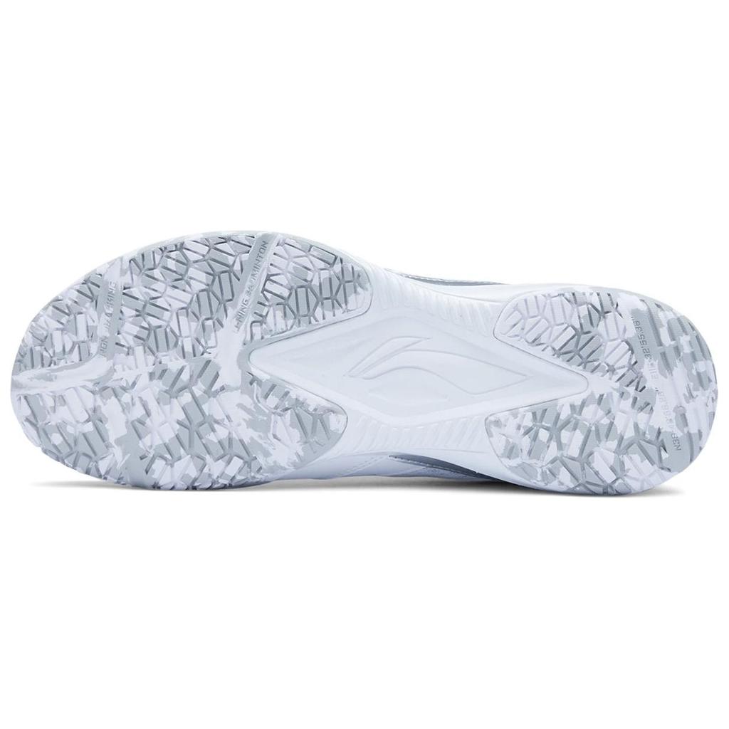 Li Ning Gale LITE Нескользящие износостойкие низкие бадминтонные кроссовки унисекс стандартные белые черные AYTU025-1