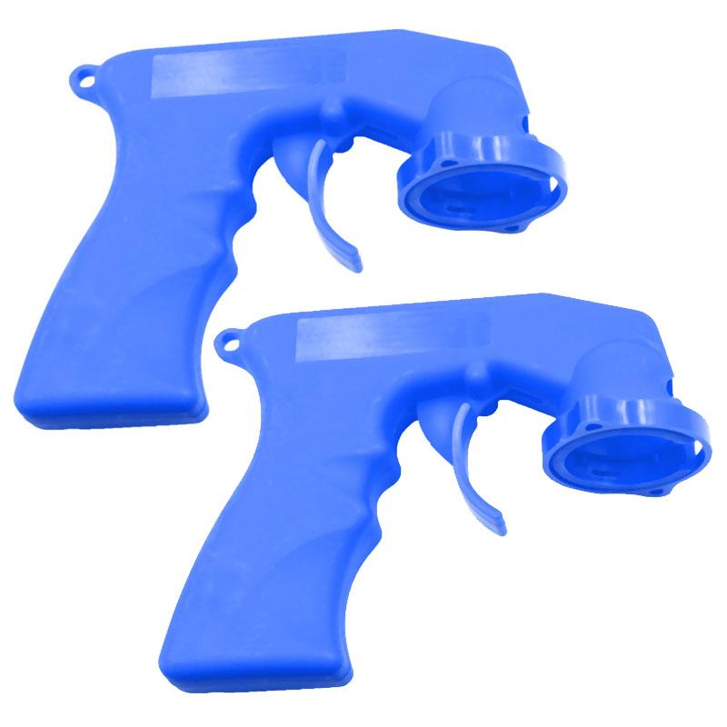 2/1 шт. Адаптер для спрея Уход за краской Аэрозольный пистолет-распылитель Ручка с курком полной фиксации Стопорное кольцо Инструмент для покраски и обслуживания автомобиля Пистолет