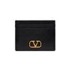Держатель для карт Vlogo Signature из зернистой телячьей кожи Унисекс Аксессуары Черный ZW2P0-V32SNP-0NO