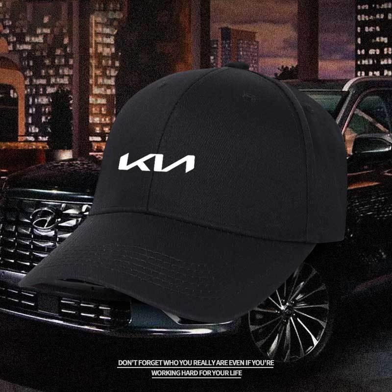 1pcs Car Embroidered Racing Sport Baseball Hat Casual Cap For KIA Ceed Sportage Rio Proceed K5 Optima Sedona Forte Cerato Venga gbnkr30