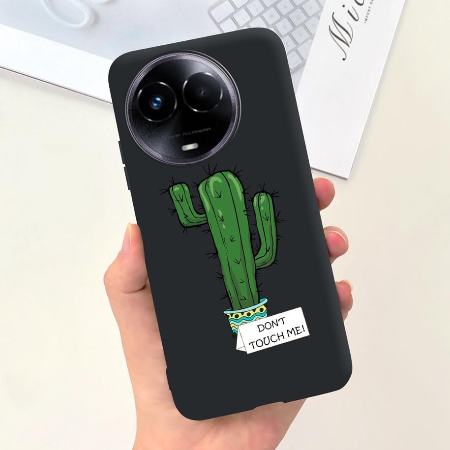 Ударопрочный Чехол Для Realme 11 5G / Realme 11X Чехол На Телефон Модный Девушки Мягкий Силикон Funda Для Realme11 11 X 2023 RMX3785 Coque