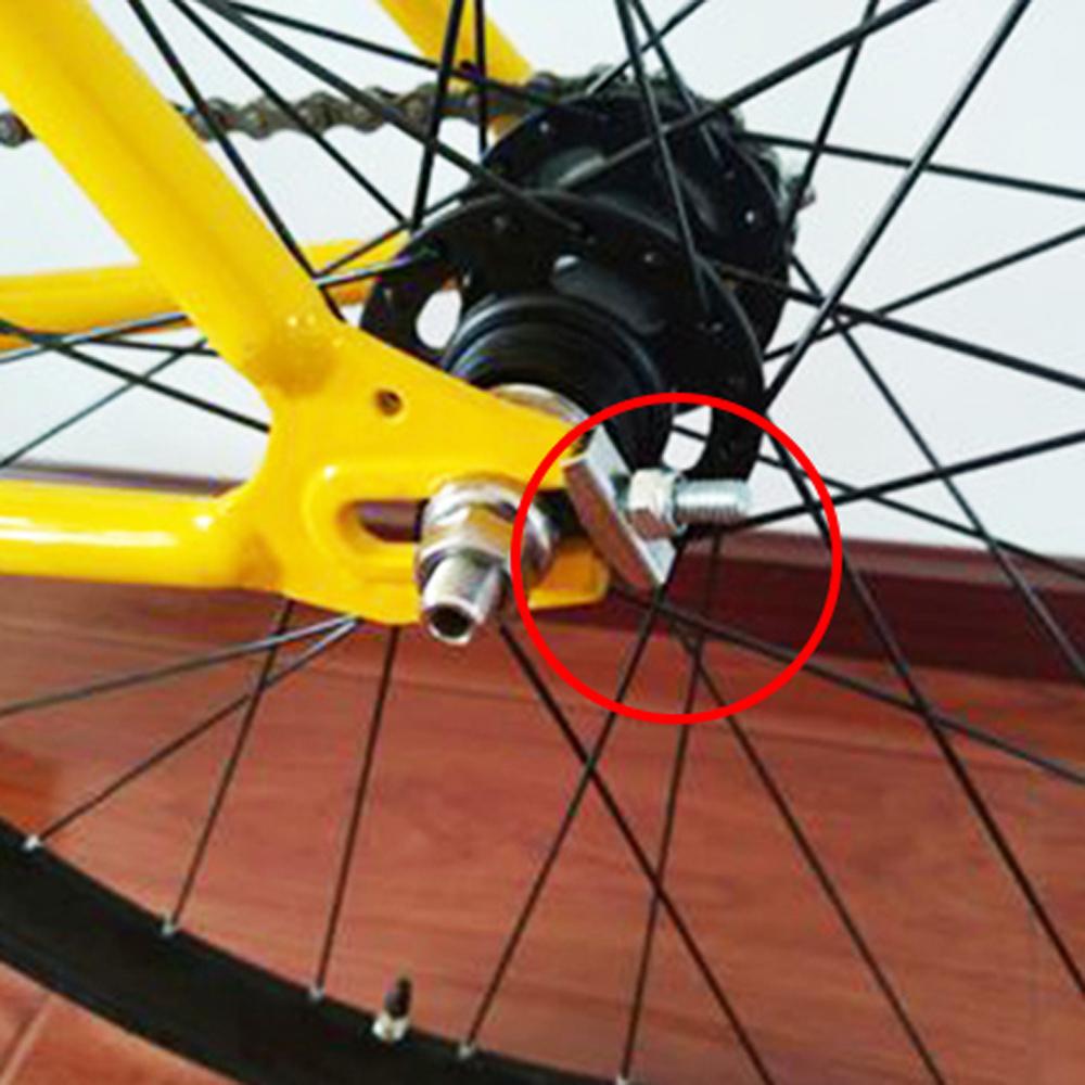 Болт регулировки цепи для односкоростного велосипеда Регулятор цепи для велосипеда Натяжитель цепи для велосипеда с фиксированной передачей