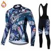 Skull Men   Team Bicycle Clothing Fleece Road Bike Shirt Bike Clothing MTB Maillot Ciclismo Culotte  Winter Warm Cycling Clothing Set