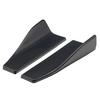 2Pcs Carbon Fiber Car Side Skirt Spoiler Rocker Splitters Anti-Scratch Wings