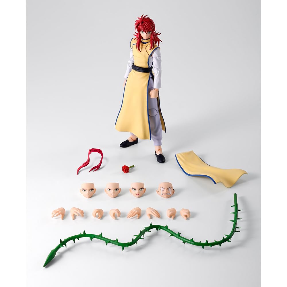 НАРОДЫ ТАМАШИИ SH. Figuarts Yu Yu Hakusho Курама 150 мм ПВХ АБС Окрашенная Фигурка Действия