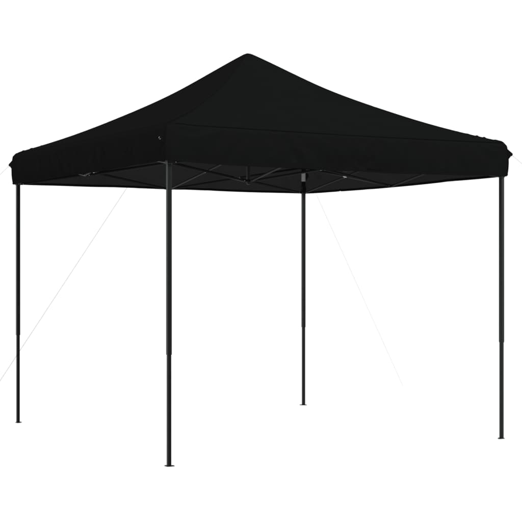 Foldable Pop Up Party Tent Black 292 x 292 x 315 cm