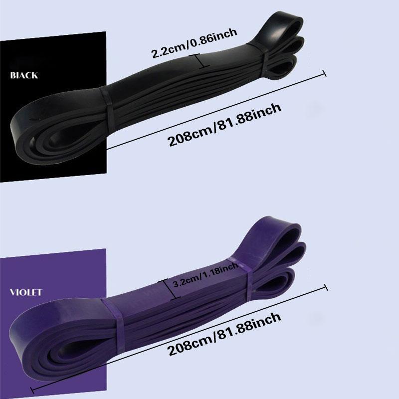 1 шт. латексная растягивающаяся лента для фитнеса, эластичная лента для упражнений, эластичный шнур для подтягивания, эластичный шнур из ТПЭ