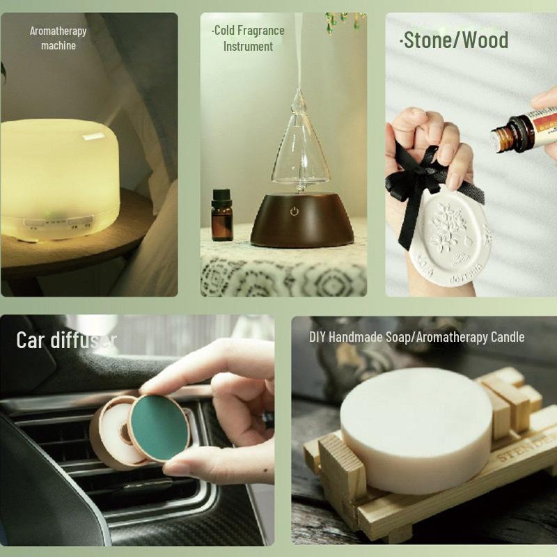 Ароматическое масло для ароматерапии - 10 мл эфирное масло для самостоятельного изготовления свечей