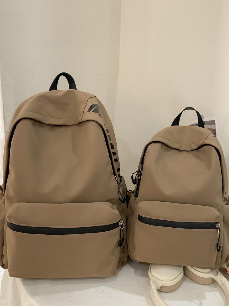 Schoolbag Simple Letter Backpack Girls Elementary School Bag 1011 New Boys Junior High School High School Backpack