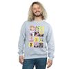 Disney Mens Tinkerbell Squares Sweatshirt